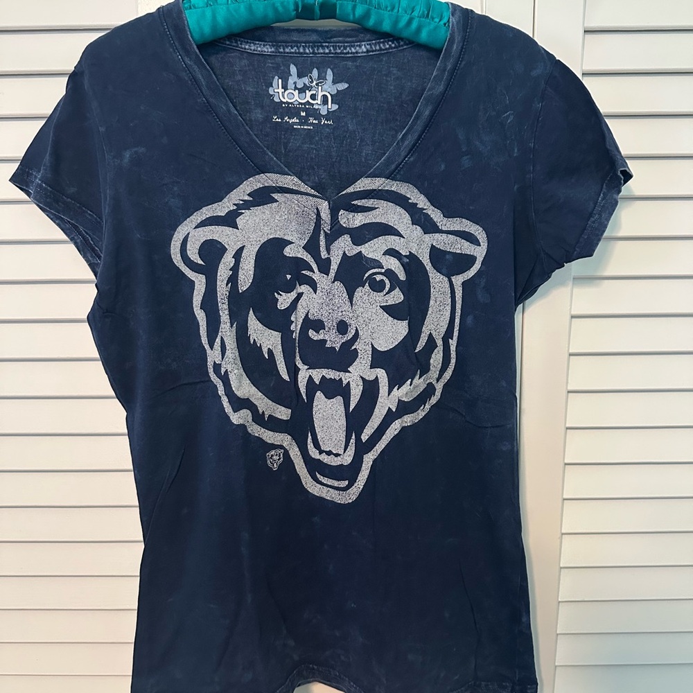 Touch by Alyssa Milano Navy Chicago Bears Graphic Tee